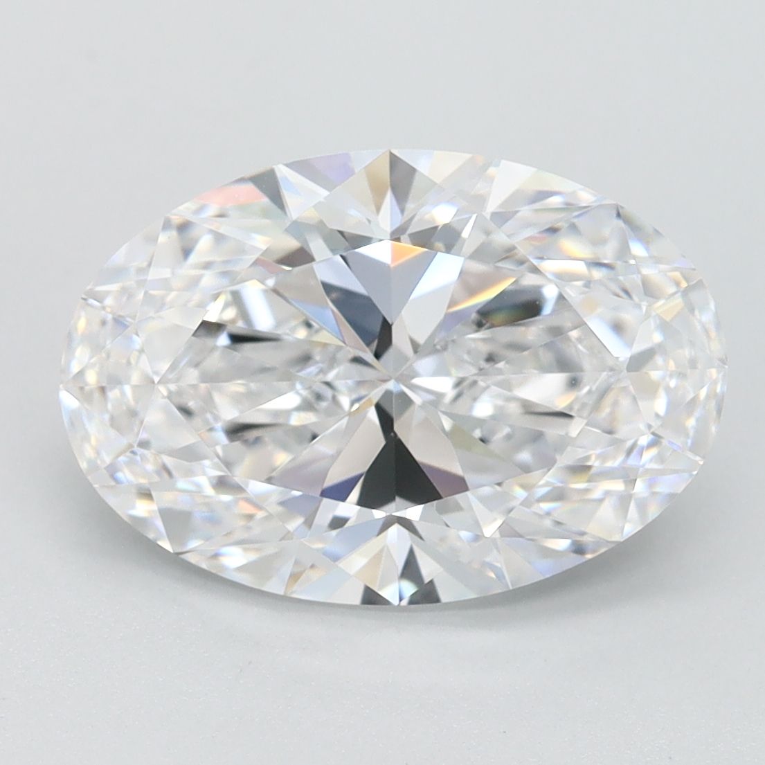 2.67 ct. oval Lab Grown Diamond front image