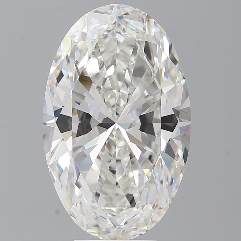 7.59 ct. oval Lab Grown Diamond front image