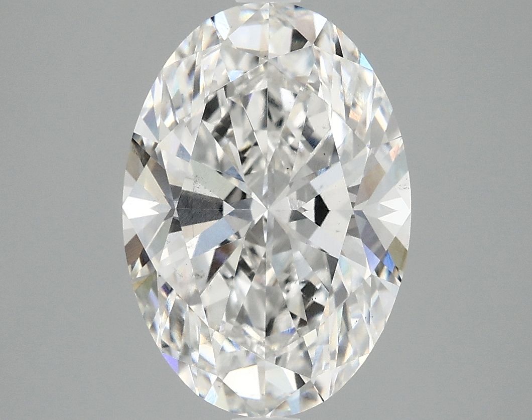 3.87 ct. oval Lab Grown Diamond front image