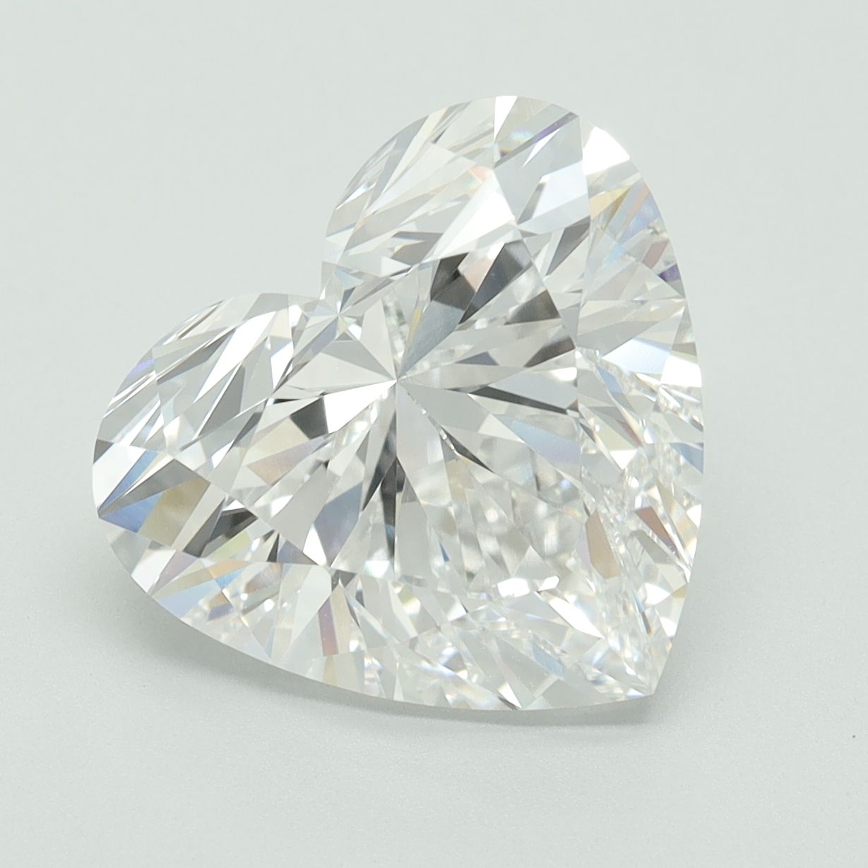 6.07 ct. heart Lab Grown Diamond front image