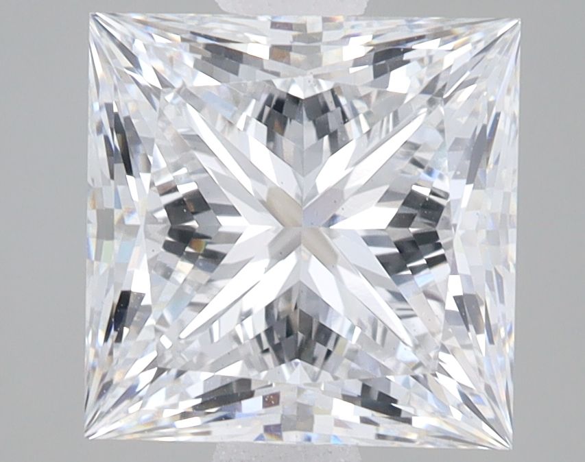 4.00 ct. princess Lab Grown Diamond front image