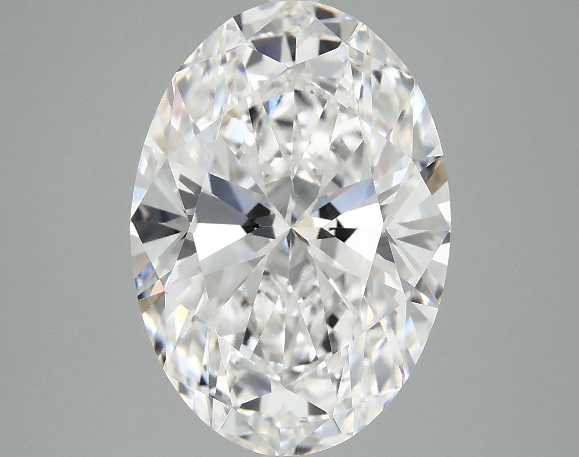 5.06 ct. oval Lab Grown Diamond front image