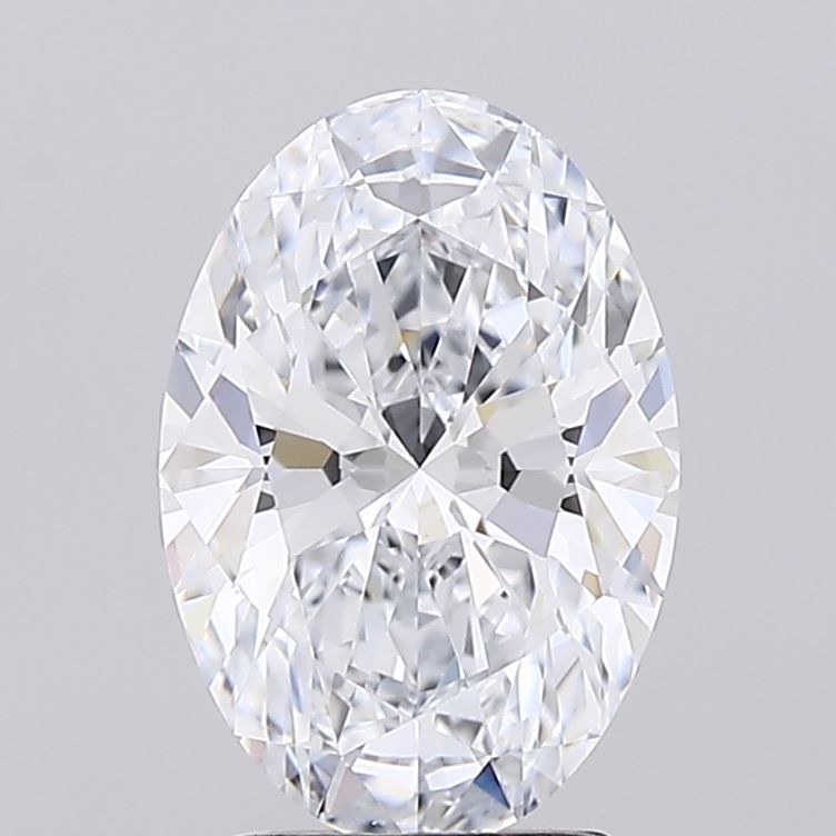 2.54 ct. oval Lab Grown Diamond front image