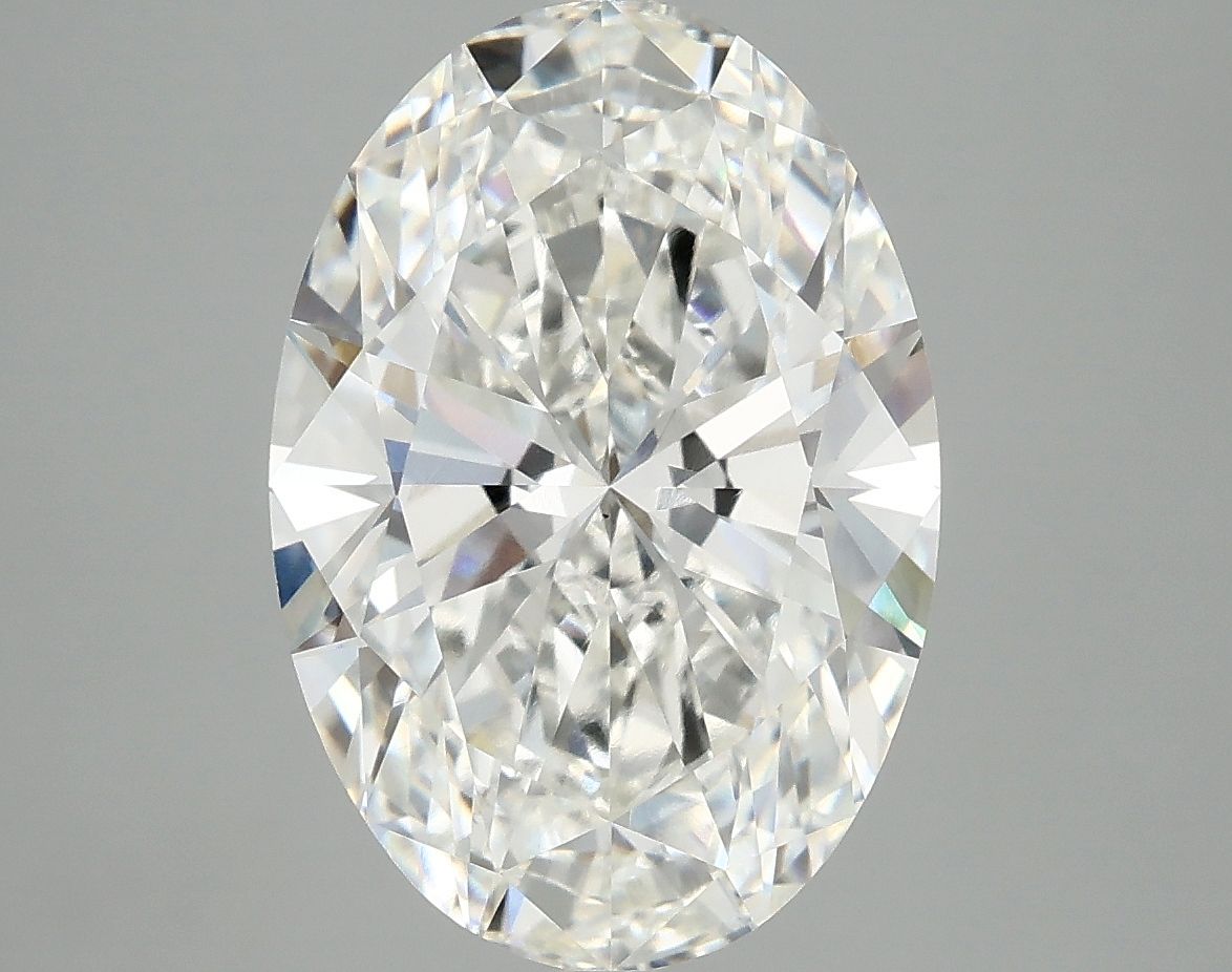 5.00 ct. oval Lab Grown Diamond front image