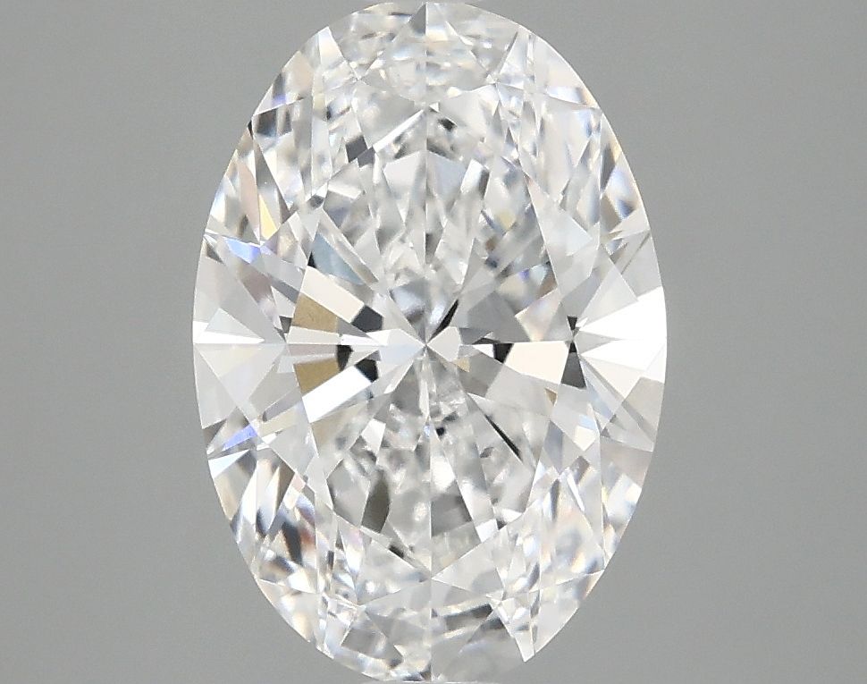 2.88 ct. oval Lab Grown Diamond front image