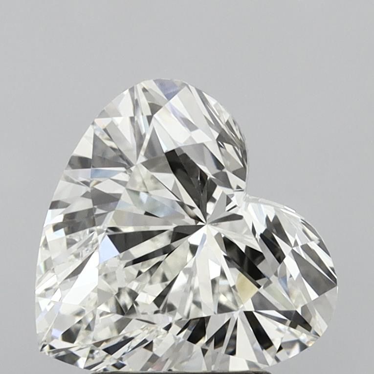 2.82 ct. heart Lab Grown Diamond front image