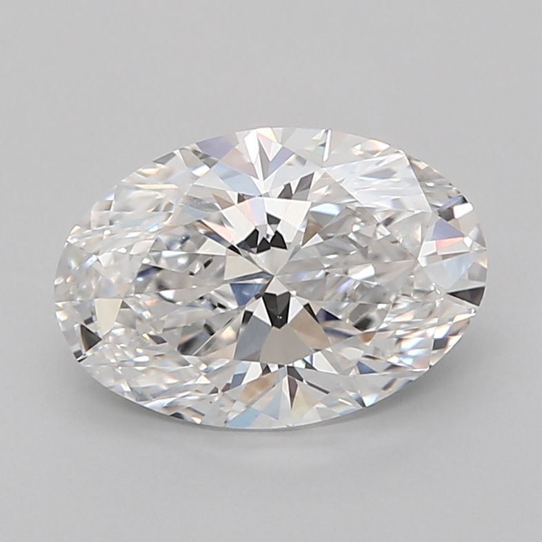 3.02 ct. oval Lab Grown Diamond front image