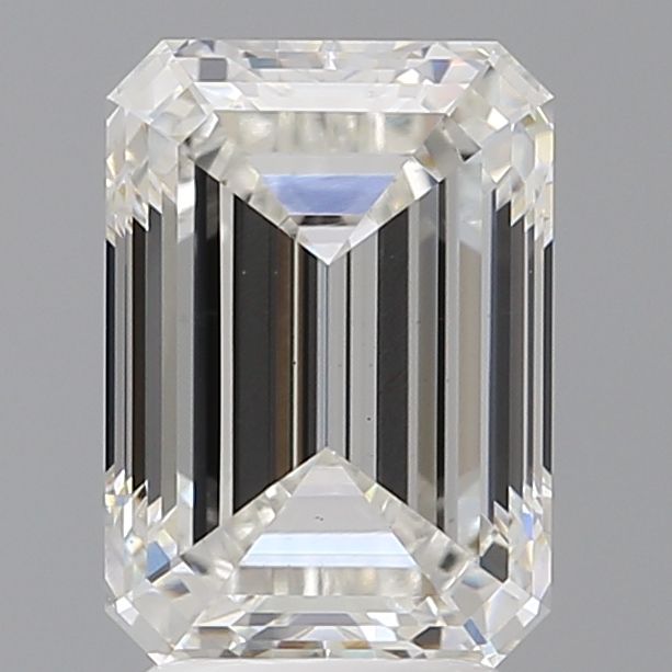 3.58 ct. emerald Lab Grown Diamond front image
