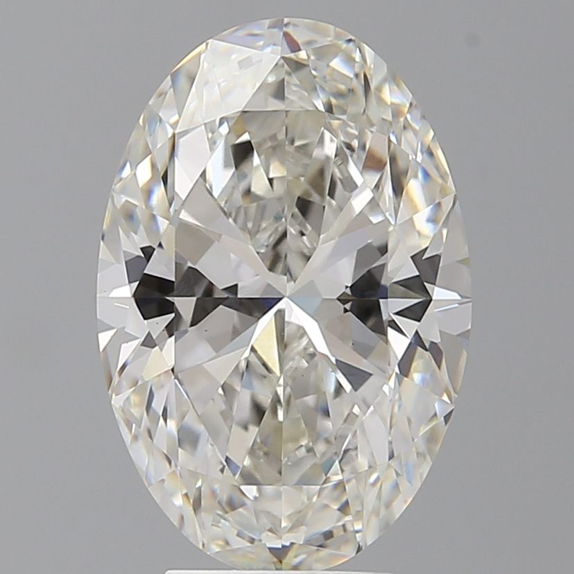 5.06 ct. oval Lab Grown Diamond front image