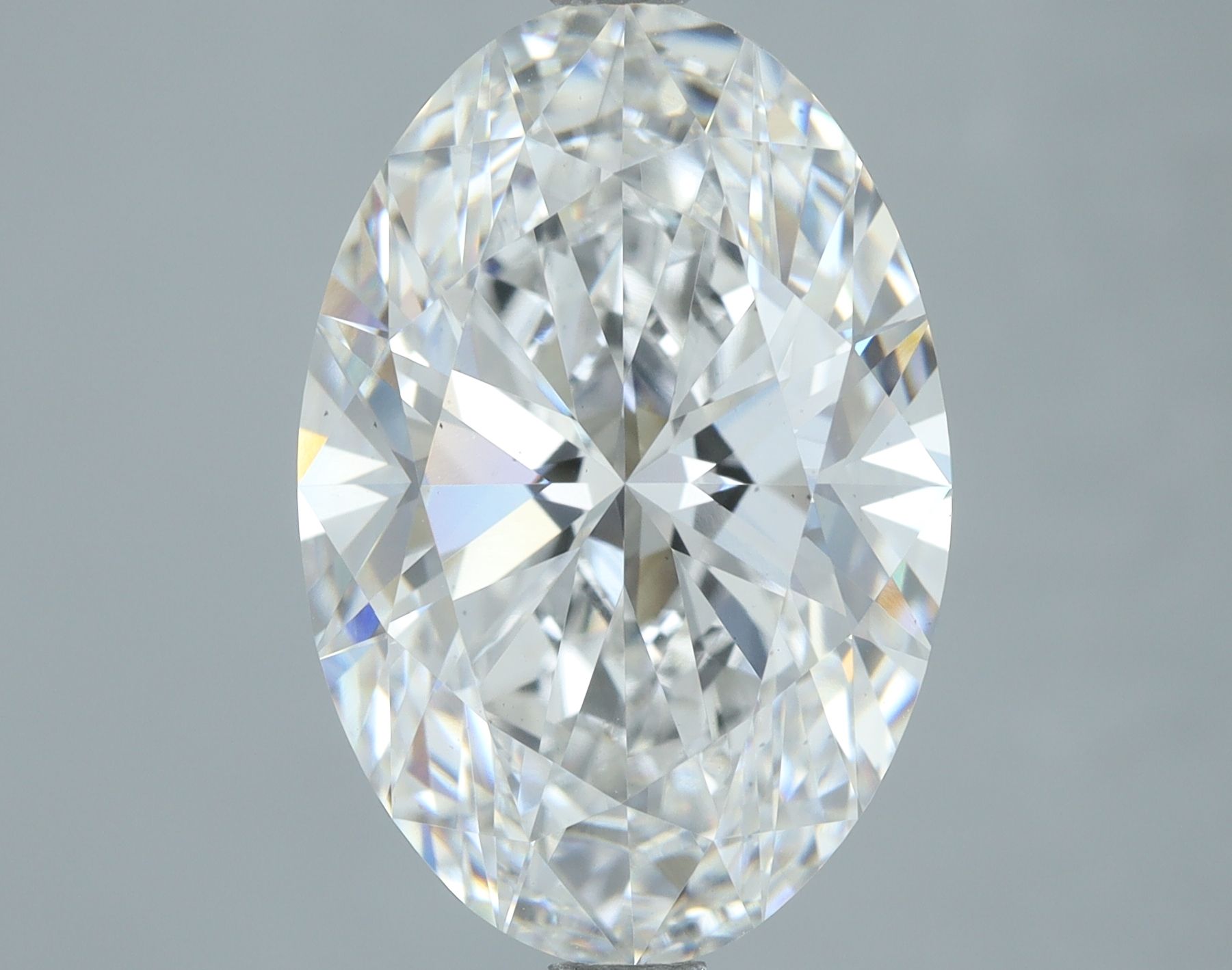 5.12 ct. oval Lab Grown Diamond front image