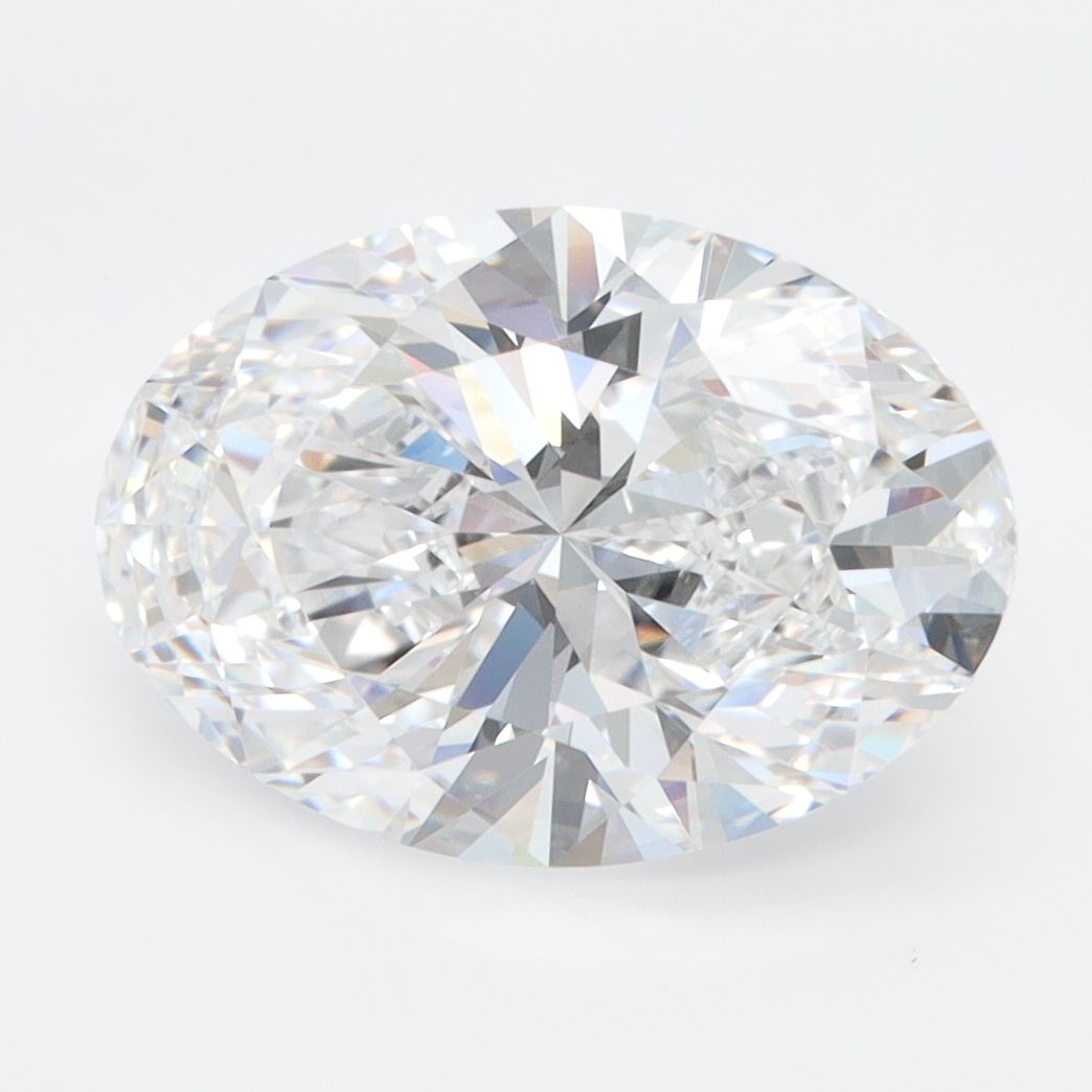 3.65 ct. oval Lab Grown Diamond front image