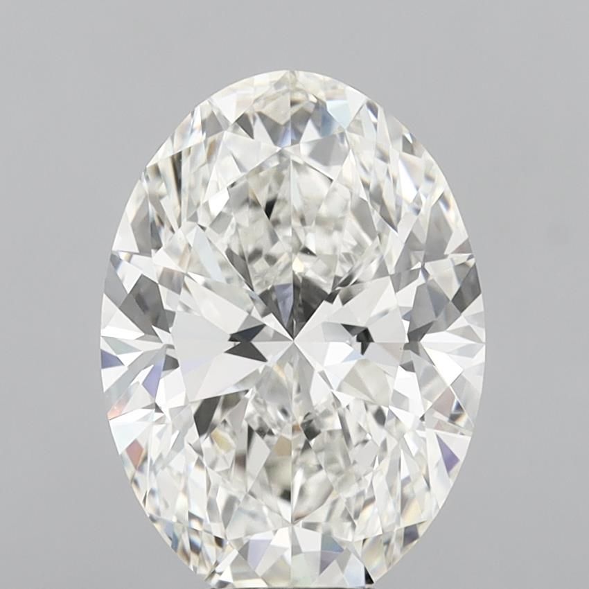 7.05 ct. oval Lab Grown Diamond front image