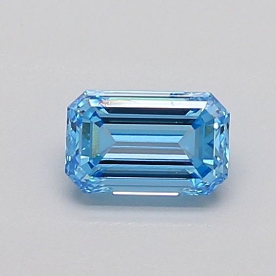 0.48 CT Fancy Vivid Blue EMERALD