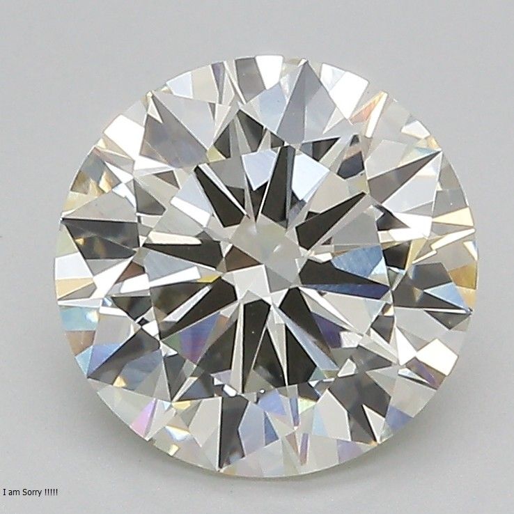 2.57 ct. round Lab Grown Diamond front image