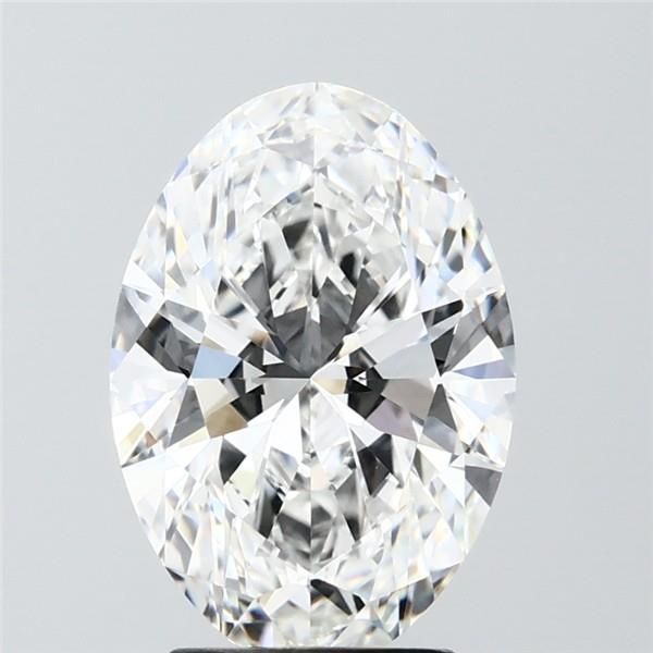 3.08 ct. oval Lab Grown Diamond front image