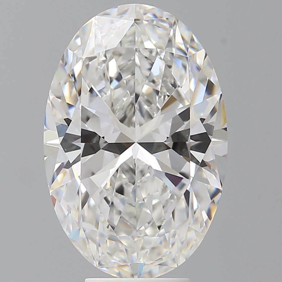 6.60 ct. oval Lab Grown Diamond front image