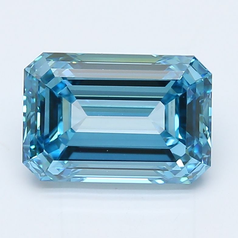 3.52 ct. emerald Lab Grown Diamond front image
