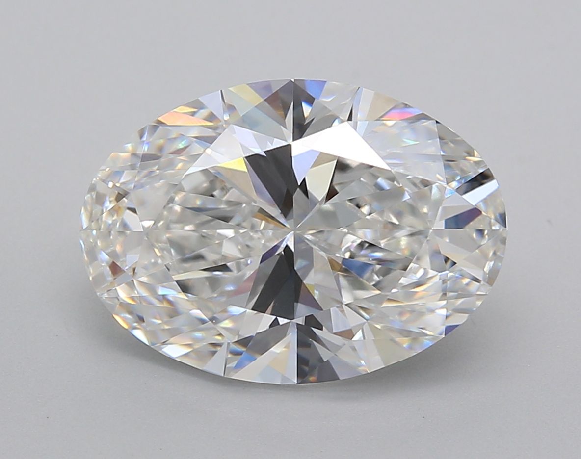 5.00 ct. oval Lab Grown Diamond front image