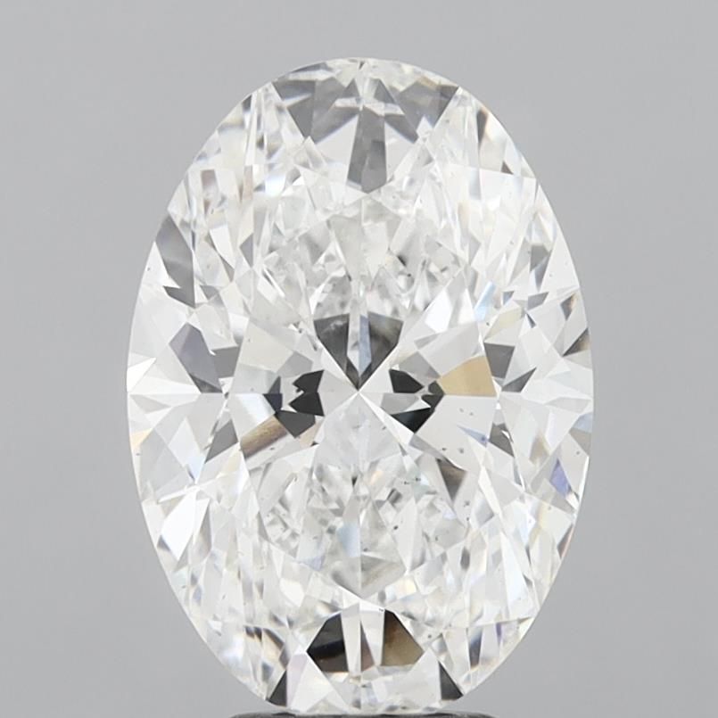 5.15 ct. oval Lab Grown Diamond front image