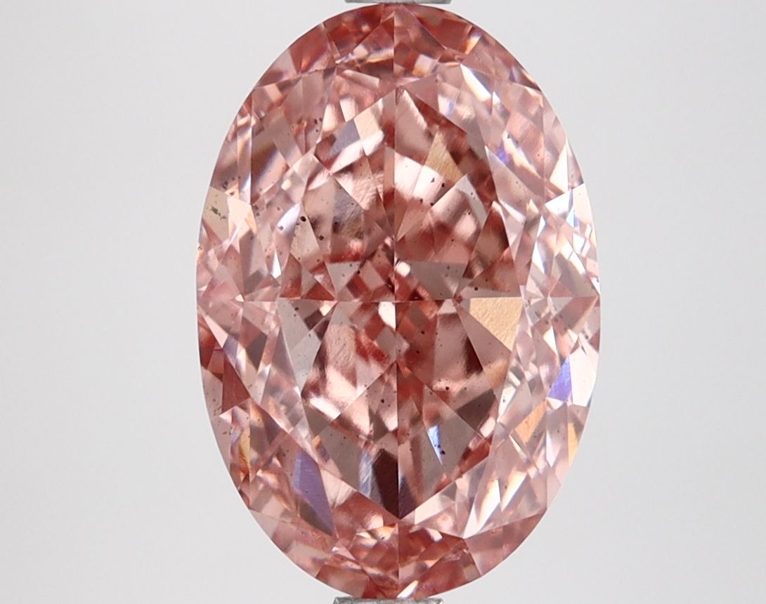 4.13 ct. oval Lab Grown Diamond front image