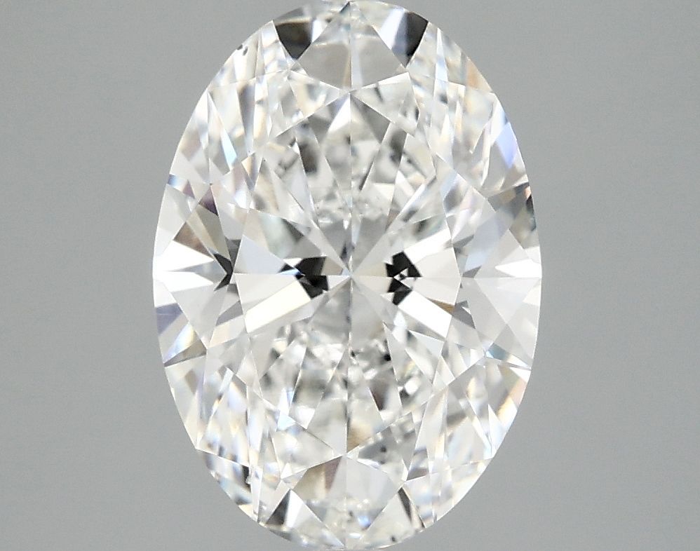 3.01 ct. oval Lab Grown Diamond front image