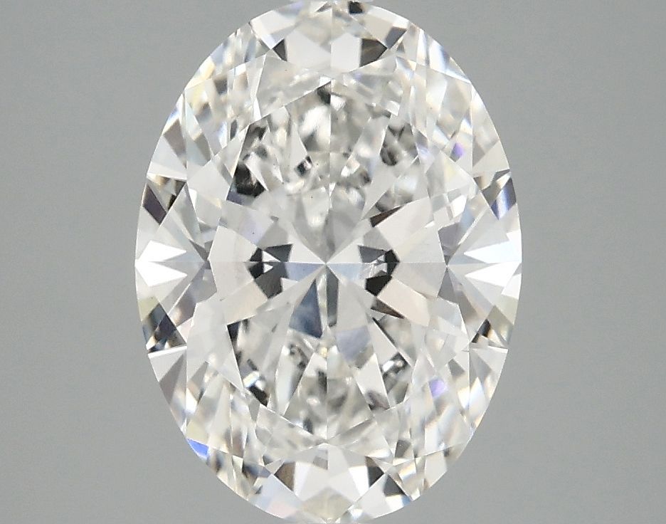 2.84 ct. oval Lab Grown Diamond front image