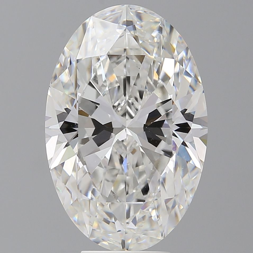 7.60 ct. oval Lab Grown Diamond front image