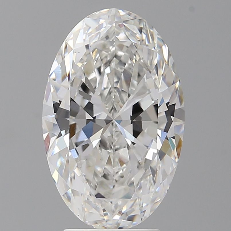 4.05 ct. oval Lab Grown Diamond front image