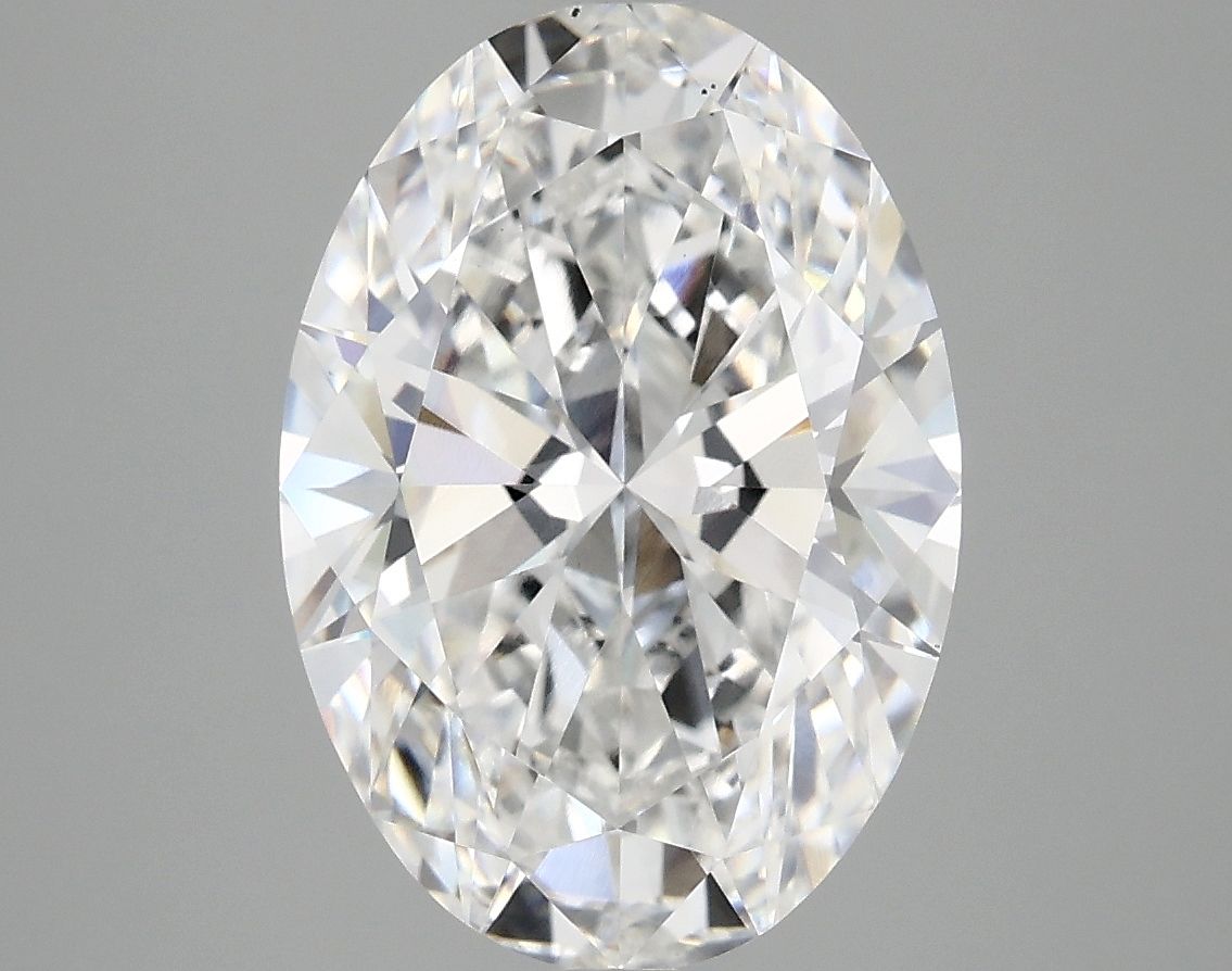 4.10 ct. oval Lab Grown Diamond front image