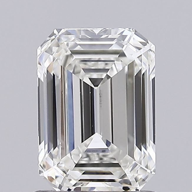 1.10 ct. emerald Lab Grown Diamond front image