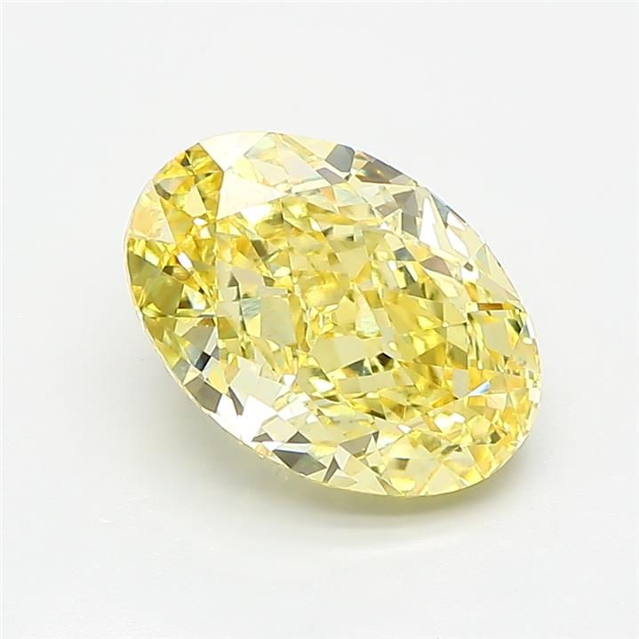 3.07 ct. oval Lab Grown Diamond front image