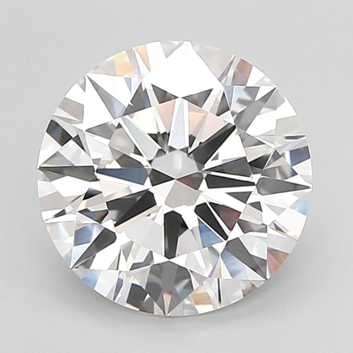 6.02 ct. round Lab Grown Diamond front image
