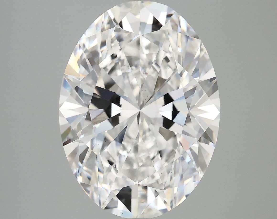 5.07 ct. oval Lab Grown Diamond front image