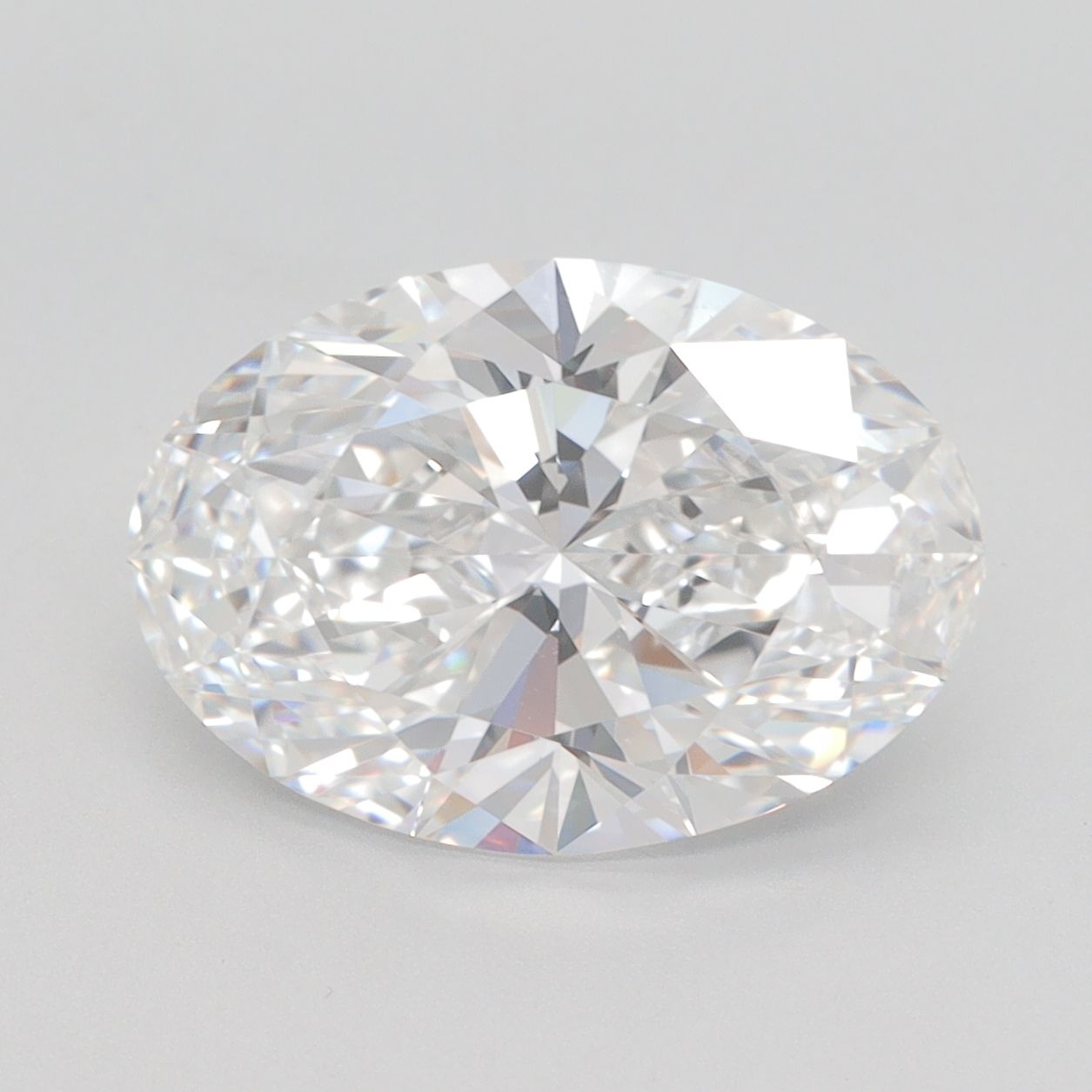 4.20 ct. oval Lab Grown Diamond front image