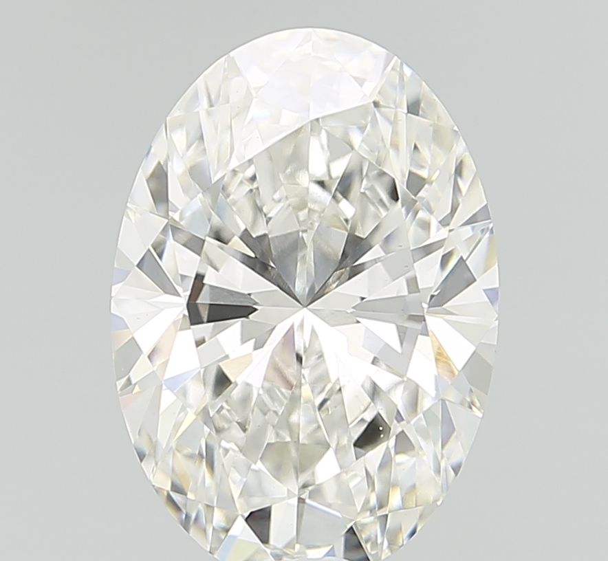 5.08 ct. oval Lab Grown Diamond front image