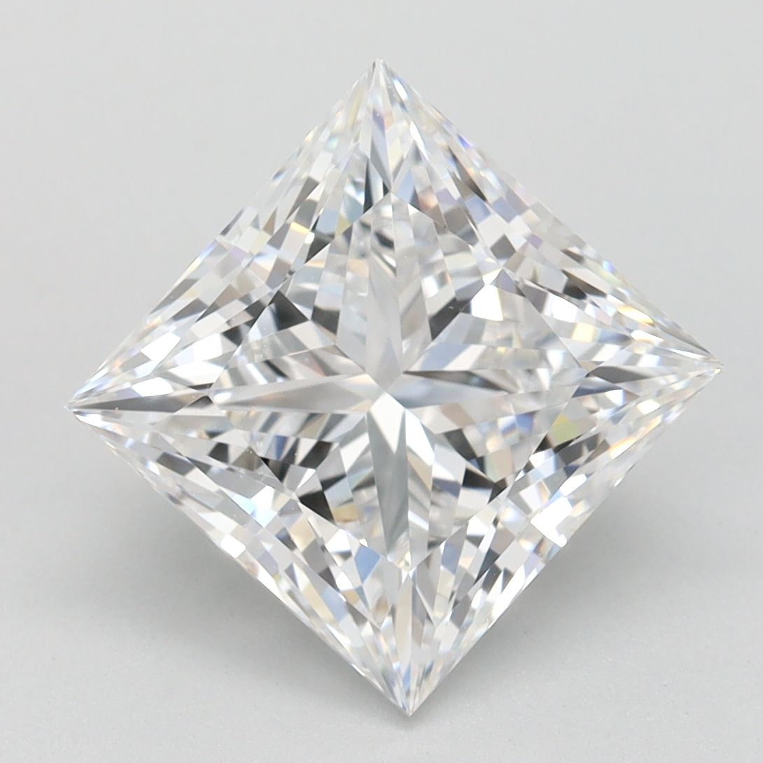 3.02 ct. princess Lab Grown Diamond front image