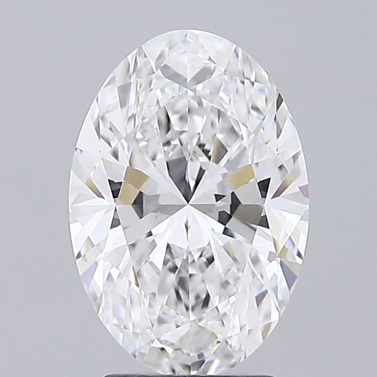 3.01 ct. oval Lab Grown Diamond front image