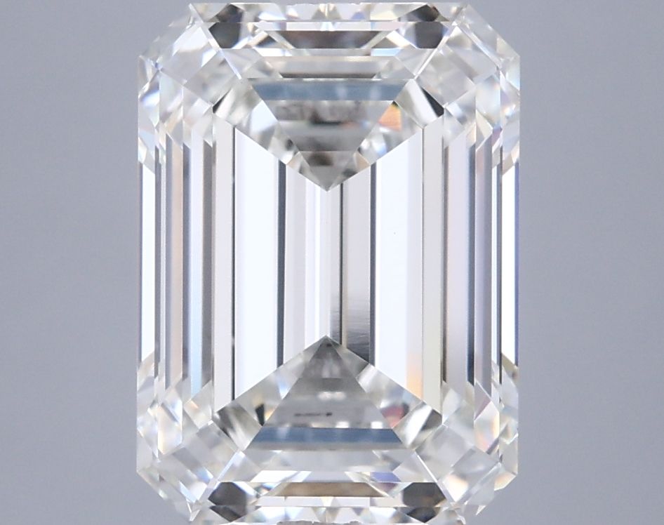 5.03 ct. emerald Lab Grown Diamond front image