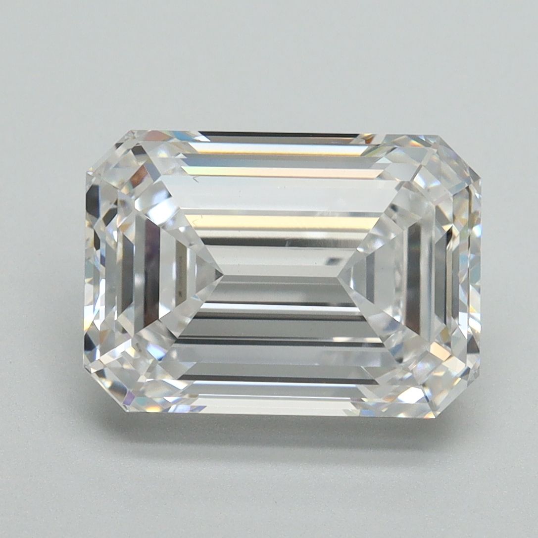 4.21 ct. emerald Lab Grown Diamond front image
