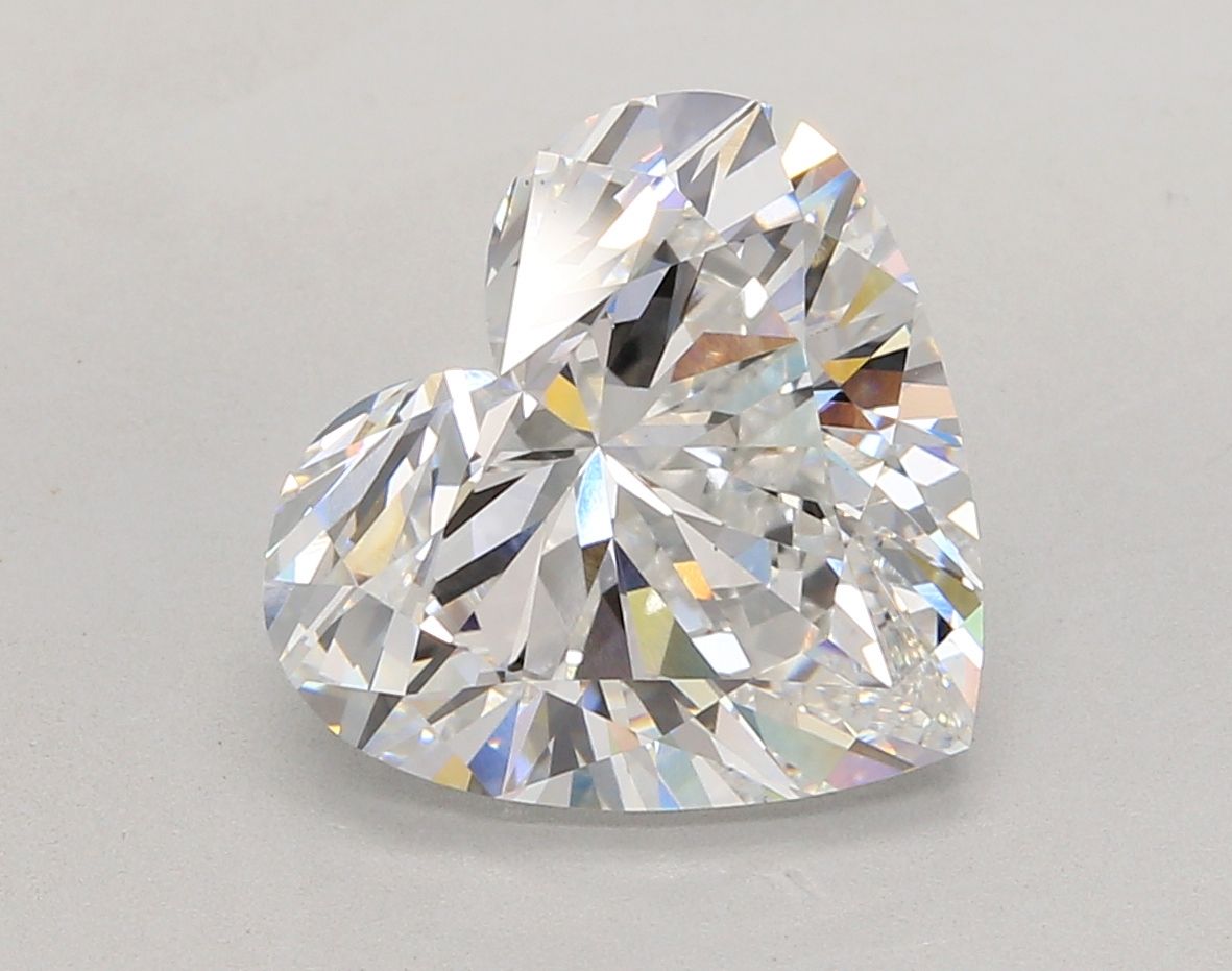 5.77 ct. heart Lab Grown Diamond front image