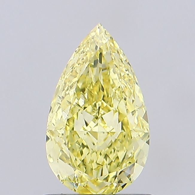 1.02 CT Fancy Intense Yellow PEAR