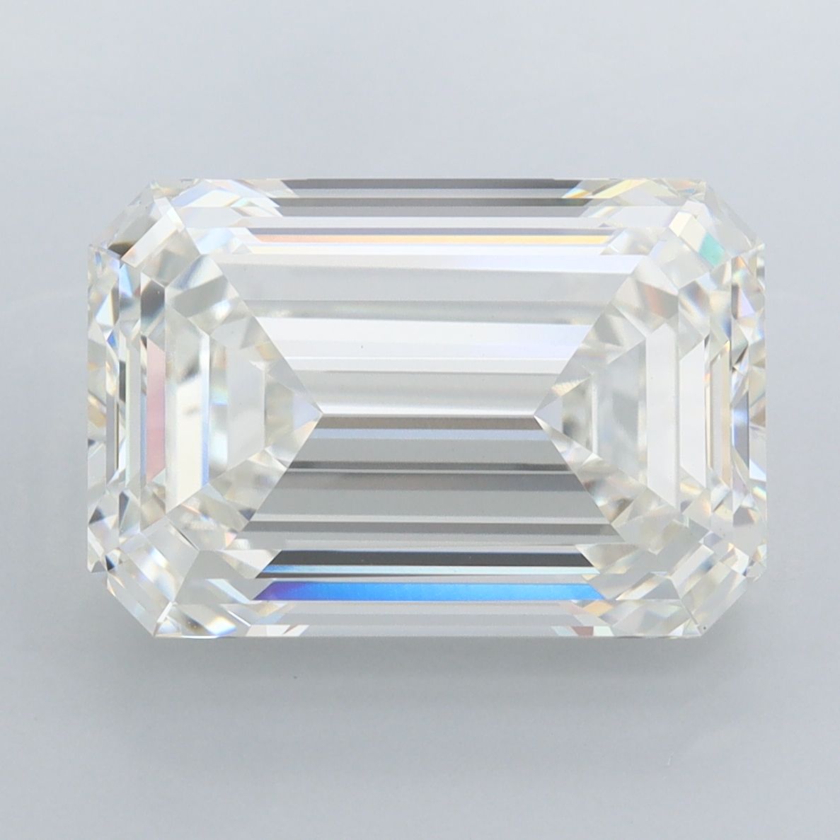 7.09 ct. emerald Lab Grown Diamond front image