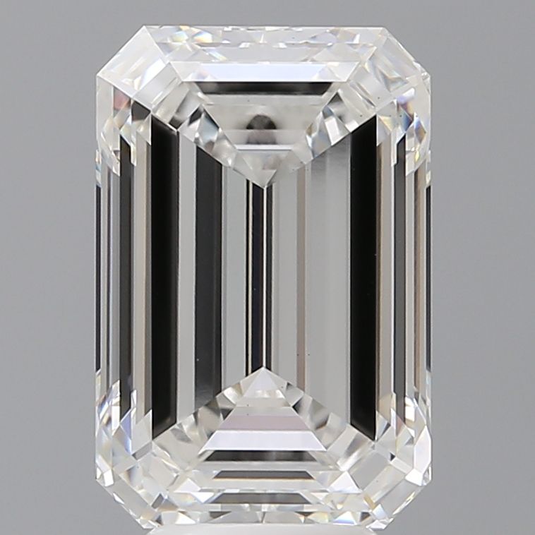 6.08 ct. emerald Lab Grown Diamond front image