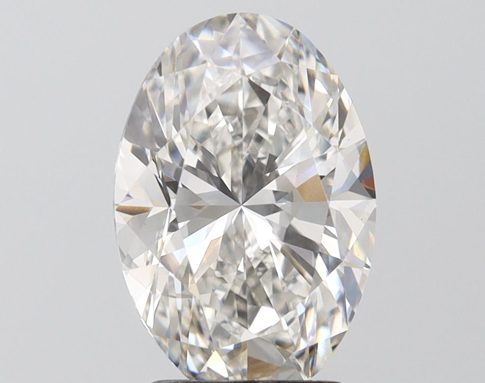 3.07 ct. oval Lab Grown Diamond front image