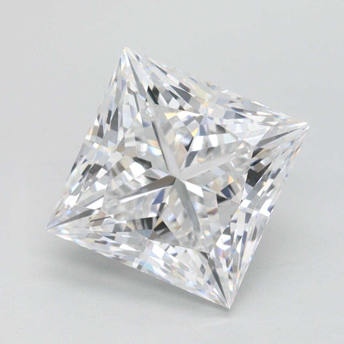 3.16 ct. princess Lab Grown Diamond front image