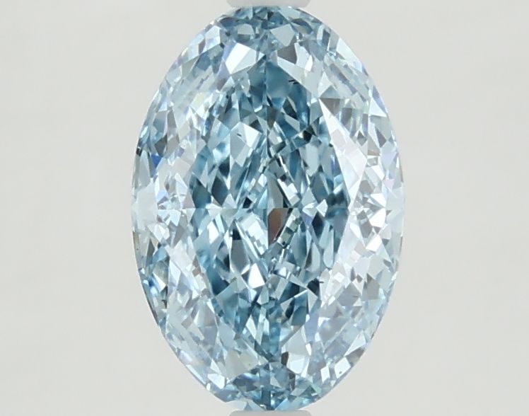 1.6 CT Fancy Vivid Blue OVAL