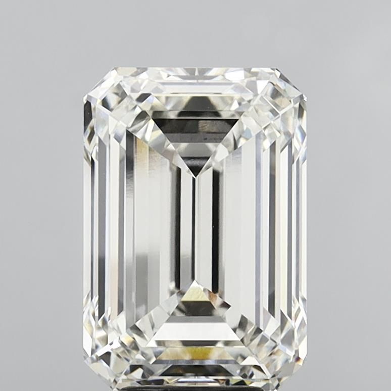 7.58 ct. emerald Lab Grown Diamond front image