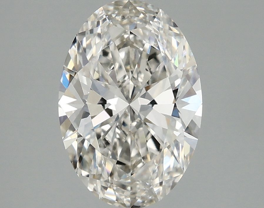 2.10 ct. oval Lab Grown Diamond front image