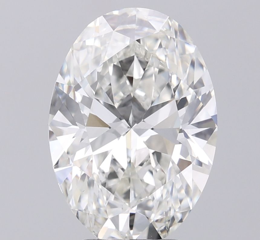 4.00 ct. oval Lab Grown Diamond front image