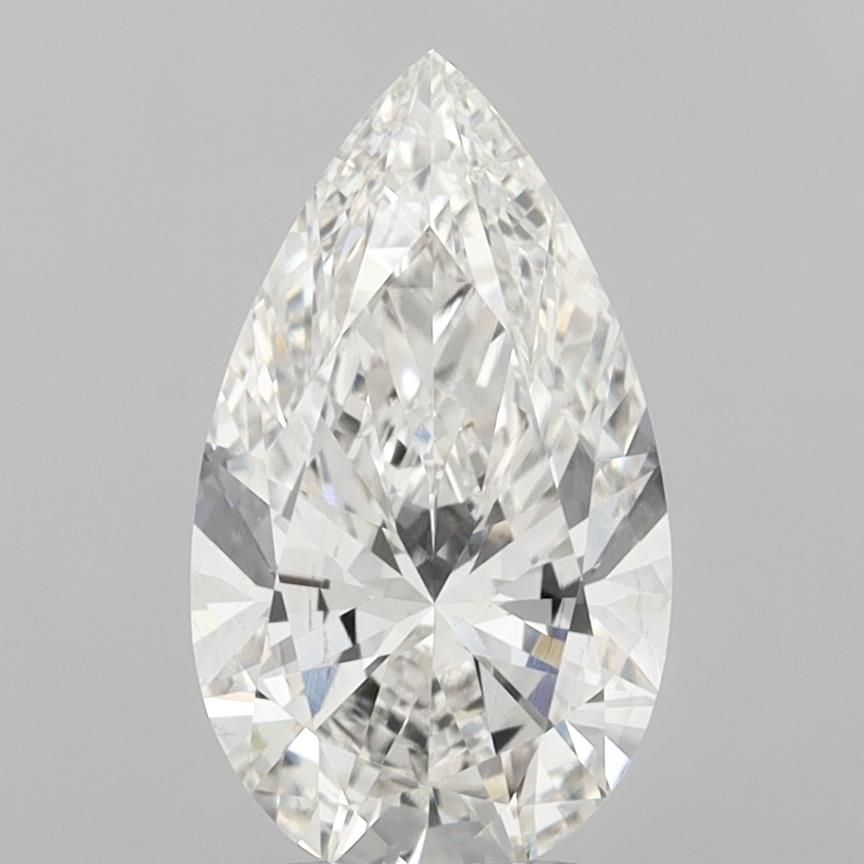 3.01 ct. pear Lab Grown Diamond front image